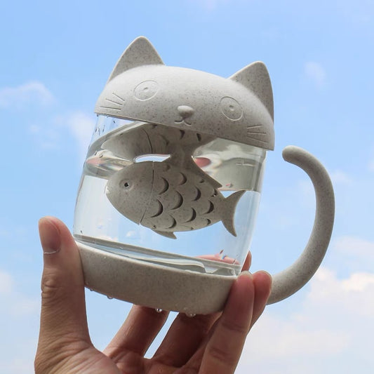 Cute Cat Tea Cup